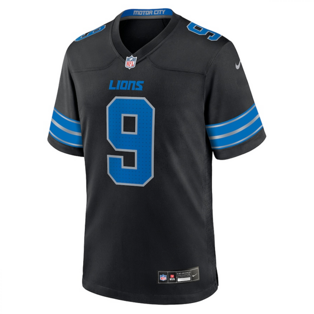 Jameson Williams Detroit Lions Nike 2nd Alternate Vapor F.U.S.E. Limited Jersey - Black-GridironStore